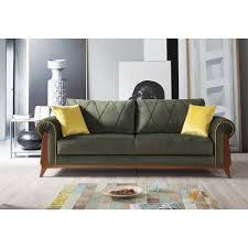 They Ve Revolutionized The Classic Sofa Bed With Their Tulsa Sleeper Sofa Which Boasts A Stunning Modern Look With All The Co Classic Sofa Bed Sofa Green Sofa