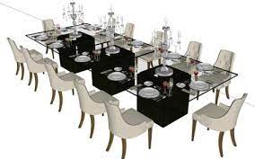 It was very very exciting for us to be able to fit in our extended family (~12 people this time) and still have room to move about! Dining Room 12 People 3d Skp Model For Sketchup Designs Cad