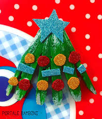 Albero di natale con i bastoncini dettagli su 60x de bastoncini di legno naturale colorato per lavoretti creativi fai da lavoretti per. Lavoretti Di Natale Con Le Mollette Di Legno Portale Bambini