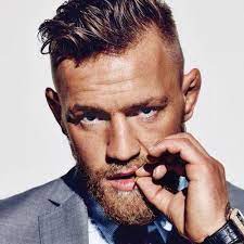 High Fade Messy Quiff Conor Mcgregor Beard Mcgregor Haircut Conor Mcgregor Haircut Beard Styles