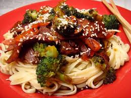 This post is part of a series how to make a cheap grocery list when money is tight. Leftover Pork Chop Stir Fry