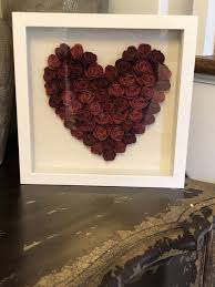 Excited To Share This Item From My Etsy Shop Custom Shadow Box Paper Flowers Wedding Gift Bridal Gift Engagement Gift Anni Dugun Fikirleri Cerceve Dugun