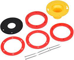 Check spelling or type a new query. Set Rite Products Oatey 43400 43400 Set Rite 1 4 In To 1 5 8 In Toilet Flange Extender Kit 1 5 8 Red Yellow Faucet Flanges Amazon Com