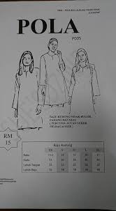 Baju kurung modern, pola baju kurung modern, cara membuat pola baju kurung basiba contoh jahitan baju kurung riau pahang jahitan sara 27 03 2011 jahitansara menerima sumber gambar : Pola Readymade P004 Kurung Pola Baju Pattern Maker Facebook