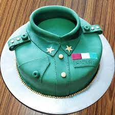 Creative army cake design decorating ideas. Army Uniform Cake Myflowertree