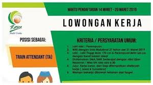 Kali ini, pt reska multi usaha membuka lowongan kerja terbaru mei 2021 berupa program magang 2021. Rekrutmen Pt Reska Multi Usaha Kereta Api Group Pendaftaran Online Hingga 20 Maret 2019 Tribunnews Com Mobile