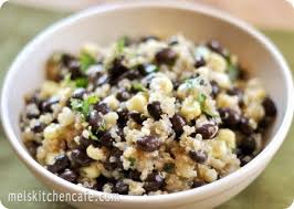 Black Bean And Sweet Corn Quinoa Salad Mel S Kitchen Cafe Recipe Recipes Quinoa Salad Food