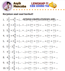 Kunci jawaban matematika kelas 5 sd/mi halaman 19, tepatnya pada materi 1 tentang oprasi hitung pecahan meliputi penjumlahan dan pengurangan pecahan, perkalian dan pembagian pecahan dan desimal pada buku senang belajar matematika kelas v. Lengkap Kunci Jawaban Halaman 11 Kelas 5 Matematika Kurikulum 2013 Simple News Kunci Jawaban Lengkap Terbaru