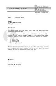 Contoh Surat Permohonan Magang Kerja Yang Baik Dan Benar Surat Pimpinan Pendidikan