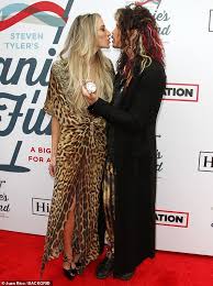 Chelsea tyler's age is 31. Steven Tyler 70 Proves He S Still Going Strong With Girlfriend Aimee Preston 30 Daily Mail Online