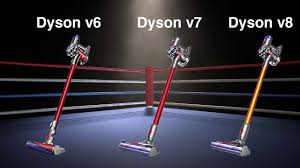 dyson v8 vs v7 vs v6 cordless vacuum differences comparison