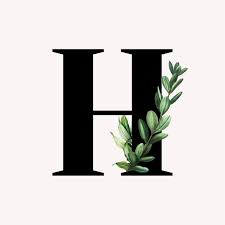 Download Premium Vector Of Botanical Capital Letter H Vector 584954 Lettering Alphabet Fonts Lettering Alphabet Alphabet Wallpaper