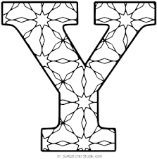 Tool to convert letters to numbers and vice versa. Free Printable Alphabet Coloring Letter Y With Pattern For Kids And Adults Alphabet Coloring Pages Coloring Letters Letter Stencils