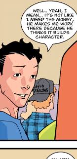 In the hall at a local school