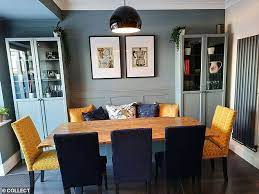 For a modern take on the ever popular shabby chic style, take a look at the dorset dining bench from modish living. Couple Transform Their Dining Room Into A Stylish Living Space In Just Three Days On A 600 Budget Daily Mail Online