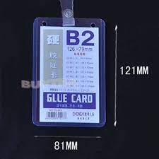 Maybe you would like to learn more about one of these? Jual Card Case B2 Plastik Kartu Nama Name Tag Tebal Plastik Id Card Di Lapak Deethoven Bukalapak