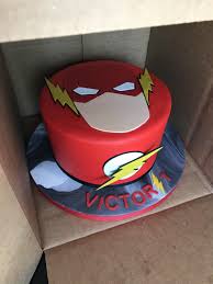23 Wonderful Image Of Flash Birthday Cake Entitlementtrap Com Flash Birthday Cake Flash Cake Superhero Birthday Cake