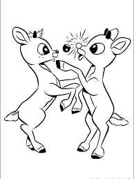 Rudolph The Red Nosed Reindeer Movie Coloring Pages Following This Is Our Collection Of Red Nosed Rudolph Coloring Pages Cartoon Coloring Pages Coloring Pages