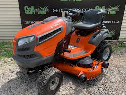 Common maintenance tips for your husqvarna tools. 48in Husqvarna Yta 24v48 Riding Lawn Tractor W Only 61 Hours 24 Hp Gsa Equipment New Used Lawn Mowers And Mower Repair Service Canton Akron Wadsworth Ohio