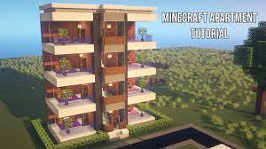 Clear to clear the canvas. Minecraft Apartment Tutorial Build Youtube