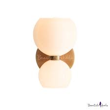 This lighting is commonly found in many homes as they are versatile. Mid Century Modern Bowl Wall Light 2 Lights Glass Wall Sconce Lighting For Living Room Wall Sconce Lighting Glass Wall Sconce Sconce Lighting