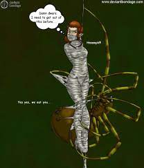 Tauriel Captured in Spiders Web Bondage by PGzezulka 