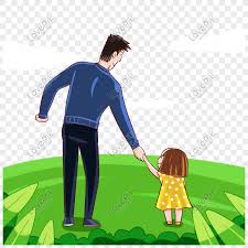 Archivo gifs animados dia del padre. Dia Del Padre De Dibujos Animados Padre E Hija Imagenes De Graficos Png Gratis Lovepik