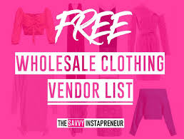 Free Wholesale Clothing Vendor List For Women Online Boutique Wholesale Clothing Vendors Wholesale Boutique Clothing Wholesale Clothing Suppliers