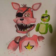 My Rockstar Foxy Drawing Imgur She was the first one i drew in this style, i like him too! my rockstar foxy drawing imgur