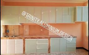 Harga kitchen set yang ditawarkan oleh desainrumahnya.com berkisar dari 1.9 sampai dengan 3 juta keatas (harga tersebut merupakan harga per meter). Kitchen Set Aluminium Dengan Trinity Aluminium Design Facebook