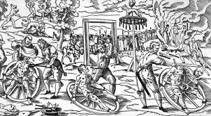 It's another medieval torture device with the sole purpose of killing someone slowly as punishment for their crimes. File Breaking Wheel Jpg Wikimedia Commons