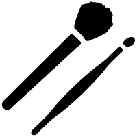 Makeup Brushes Icons Download Free Vector Icons Noun Project Free download makeup brushes svg icons for logos, websites and mobile apps, useable in sketch or adobe illustrator.