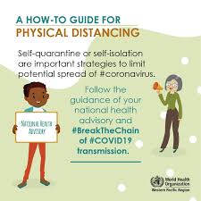 Are you practising physical (social) distancing? Covid 19 Advice Know The Facts Who Western Pacific