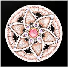 圖樣 190 khala henna drum khala hennadrum 筆 代針筆 色鉛筆 水漾筆 金屬筆 zentangle drawings mandala pattern mandala