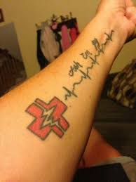 Among younger first responders, it's the just about the coolest thing ever to get an ems tattoo. Ems Tattoo Fire Fighter Tattoos Firefighter Tattoo Ems Tattoos