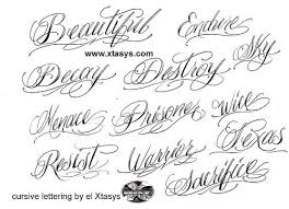 Find and download the right font for your next tattoo. 32 Cursive Initial Tattoo