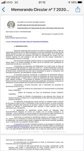 Documento Orientador Plano De Plantao Inspecao Escolar Facebook Olá amigos e amigas do só escola, nesta postagem uma sugestão de planejamento para turma de maternal 2, idade de 3 a 4 · observação e identificação de imagens diversas. documento orientador plano de