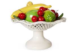 Italian Ceramic Fruit Basket Italian Ceramics Fruit Basket Ceramics