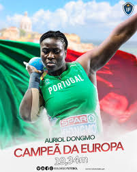 Auriol dongmo mekemnang born on 3, 1990 is a cameroonian track and field athlete who competes in the shot put and discus throw. Gold Medal Auriol Dongmo Idoloasis Futebol