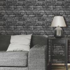 A collection of the top 13 silver wallpapers and backgrounds available for download for free. Fine Decor Rustic Brick Black Grey Silver Wallpaper Fd31284
