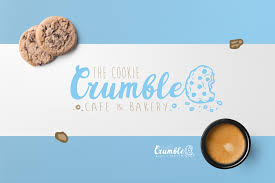 Schnappt euch einfach den galaxy cookie crumble . Restaurant Branding The Cookie Crumble Cafe Bakery Brand And Packaging