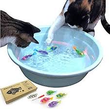 Amazon Com Blackhole Litter Mat Interactive Swimming Robot Fish Toy For Cat Dog With Led Light 4 Pcs Cat Dog Cat Toys Fish Cat Toy Interactive Cat Toys
