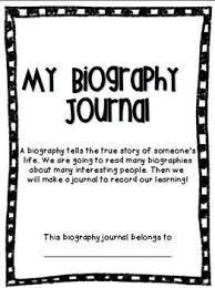 Biographies For 2nd Graders This Journal Is A Great Way For Your Students To Record Their Learning When Reading Biographies Or Studyin Biography Intermediate Writing Social Studies Lesson