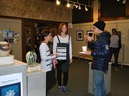 Area artists, community members arrive at Hallow's Gala event; Art contest  winners announced