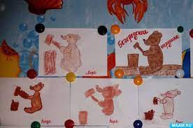 Конспект образовательной деятельности по рисованию «Богородская игрушка» в старшей  группе (5 фото). Воспитателям детских садов, школьным учителям и педагогам  - Маам.ру