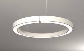 Surface Mounted Light Fixture Circle Nak Neonny Hanging Led Aluminum