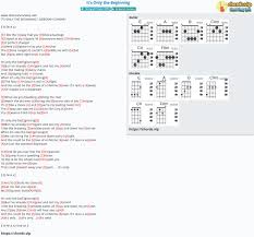 Lyrics » a » anastasia lyrics » at the beginning lyrics. Chord It S Only The Beginning Deborah Conway Tab Song Lyric Sheet Guitar Ukulele Chords Vip