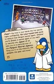 What word is on page 5, 6 words from the left on line 9? Secret Agent Handbook Disney Club Penguin Noll Katherine 9780448450964 Amazon Com Books
