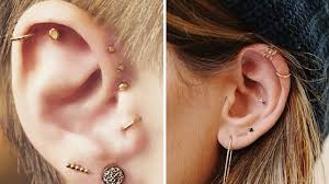 I am hoping to be able to do all piercings on my left. 13 Unique Ear Piercing Combos That You Ll Definitely Want To Get Done Popbuzz