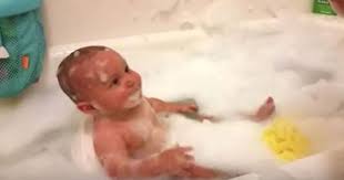 The bubble bath that this product provides is on par with more expensive products like babyganics bubble bath, but this baby magic product costs less than the average cup of coffee. Baby Has Adorable Reaction To Bubble Bath